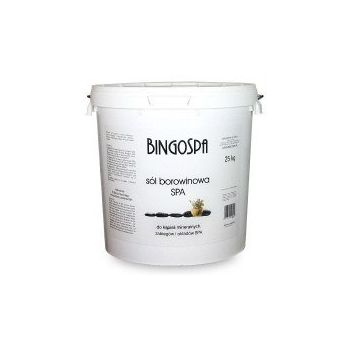 .! BINGOSPA - Sól borowinowa do kąpieli i okładów Wiaderko 25kg